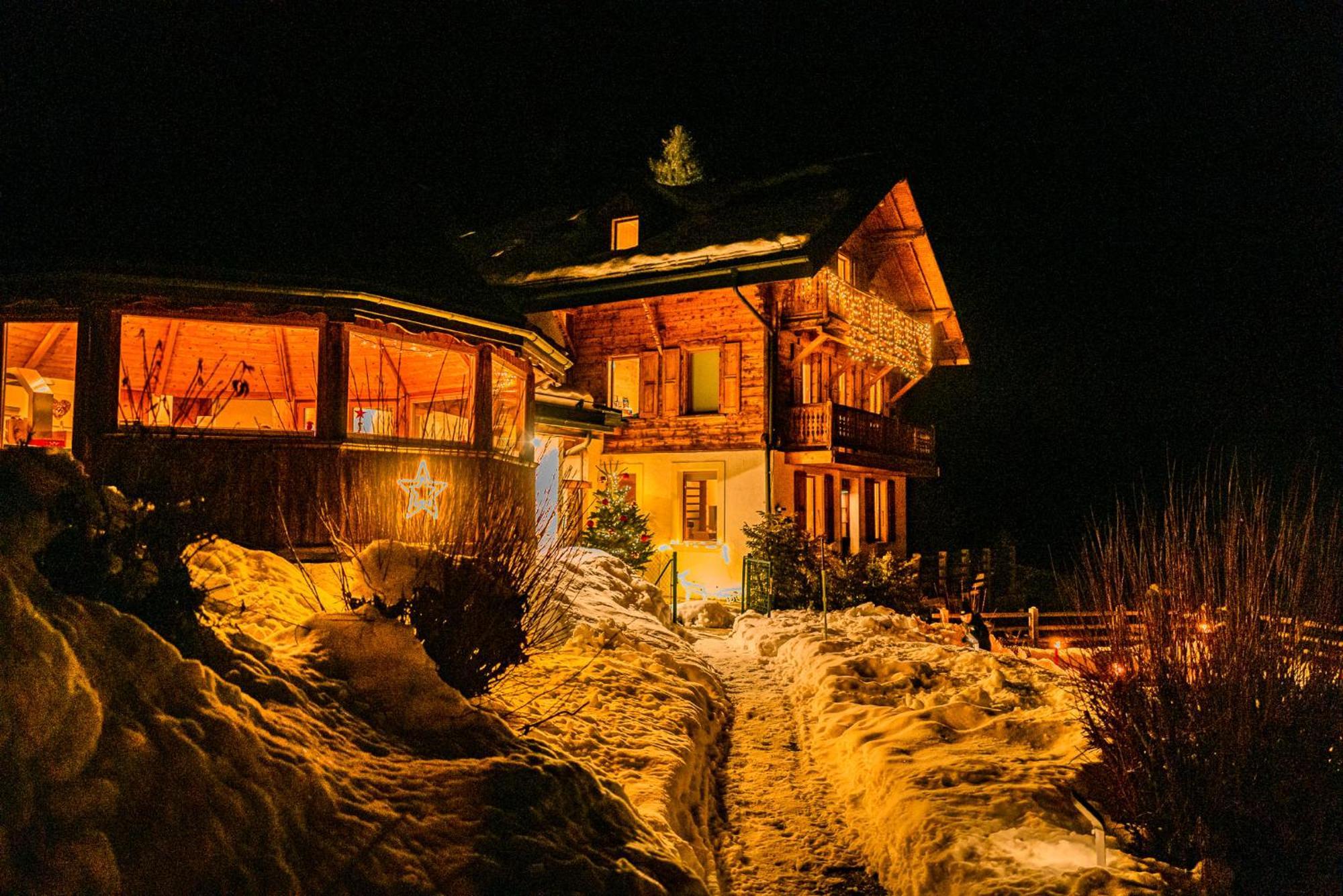 Chalet 4 Saisons Ovronnaz Exterior foto