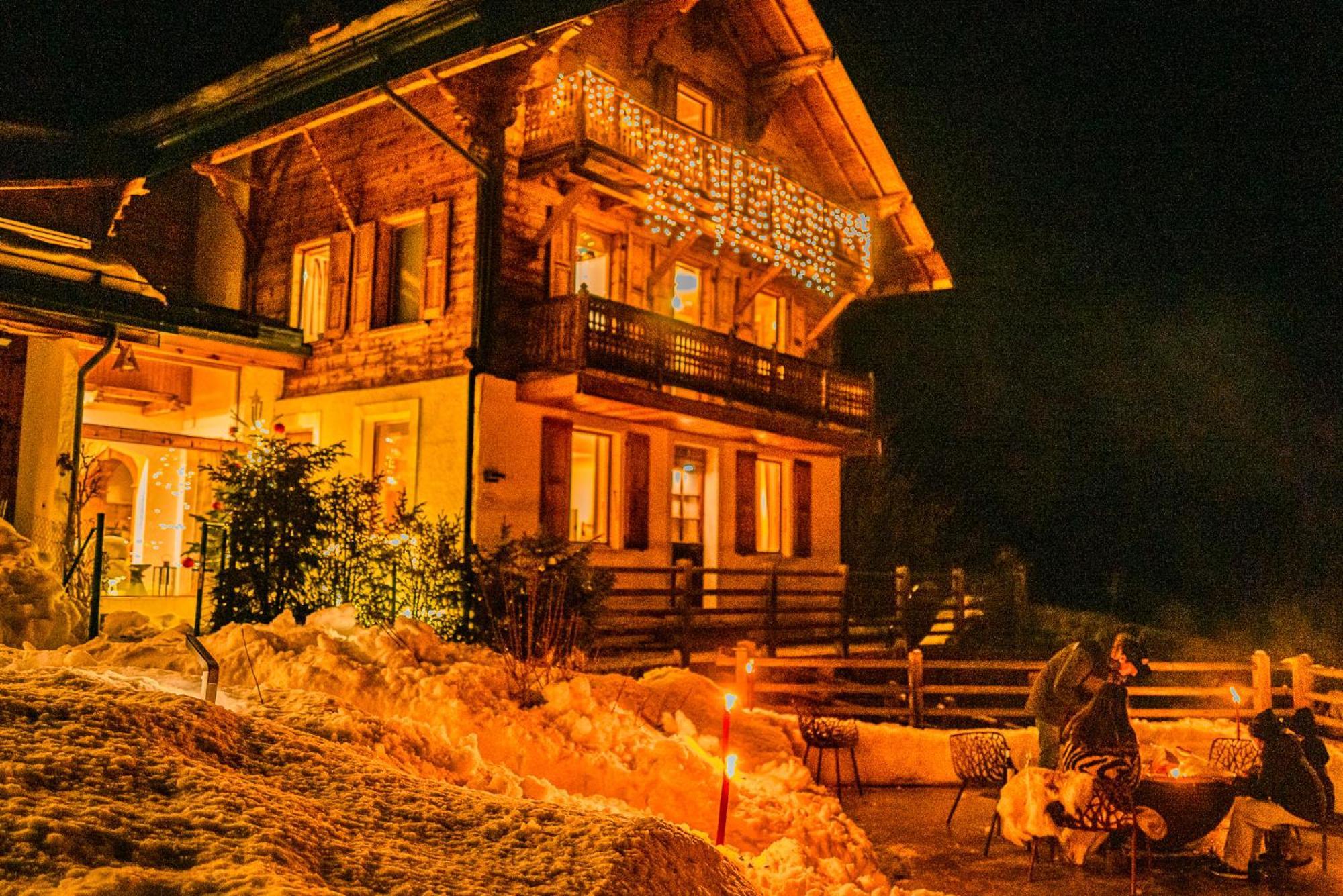 Chalet 4 Saisons Ovronnaz Exterior foto