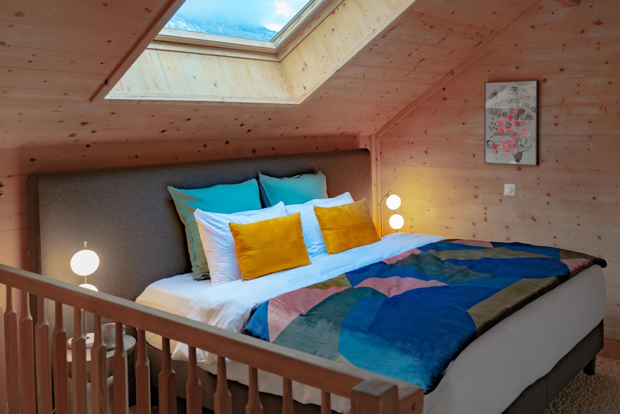 Chalet 4 Saisons Ovronnaz Habitación foto